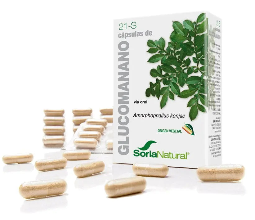 Jag Couture London - New York Soria 21-S Glucomanano 400 Mg 60 Cap