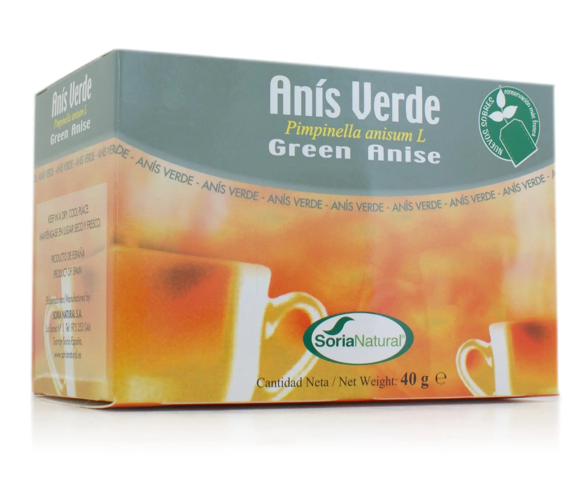 Jag Couture London - New York Soria Anis Verde 20 Filtros