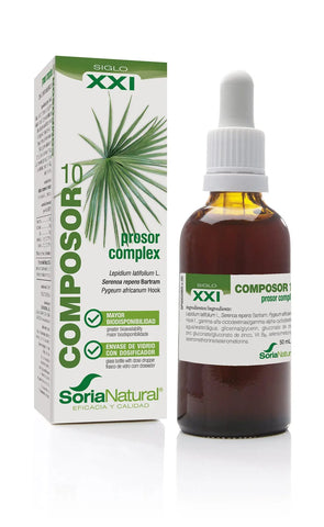 Soria Composor 10 Prosor Complex S Xxi 50ml bottle by Jag Couture London New York, with sleek packaging and product label visible.