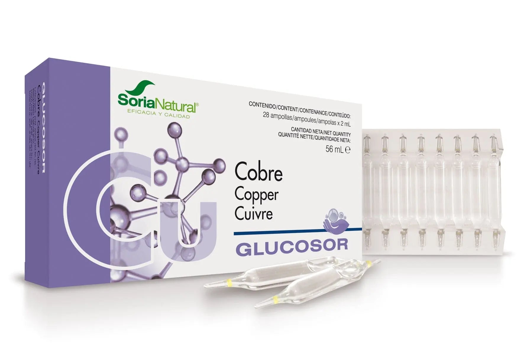 Jag Couture London - New York Soria Glucosor Cobre 28 Ampolllas X 2ml