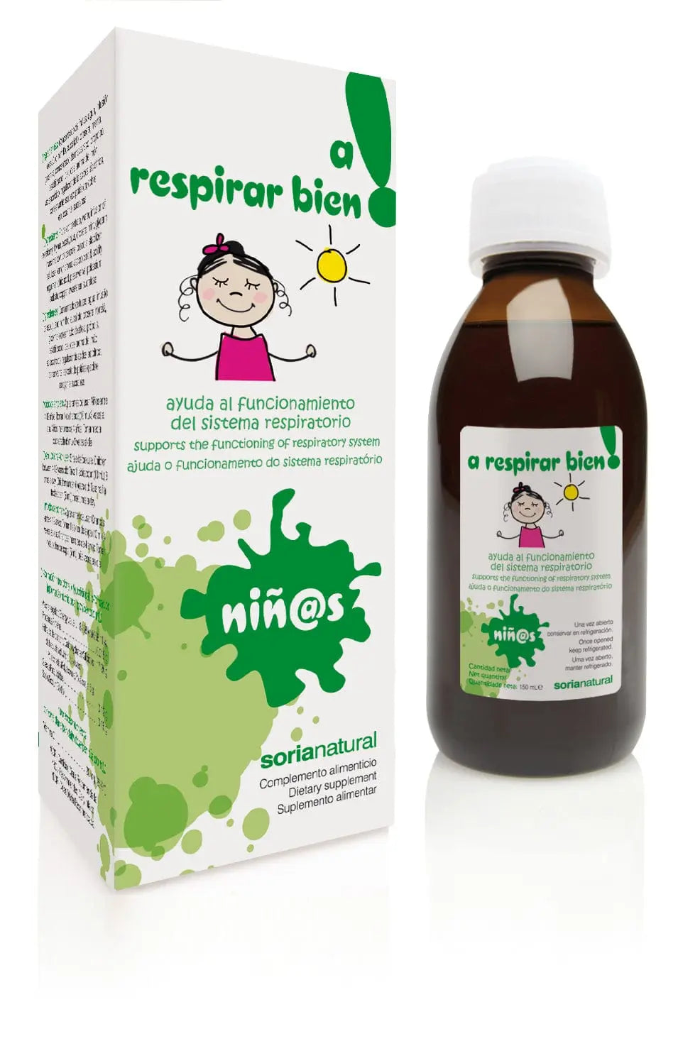 Jag Couture London - New York Soria Jarabe Infantil A Respirar Bien 150ml