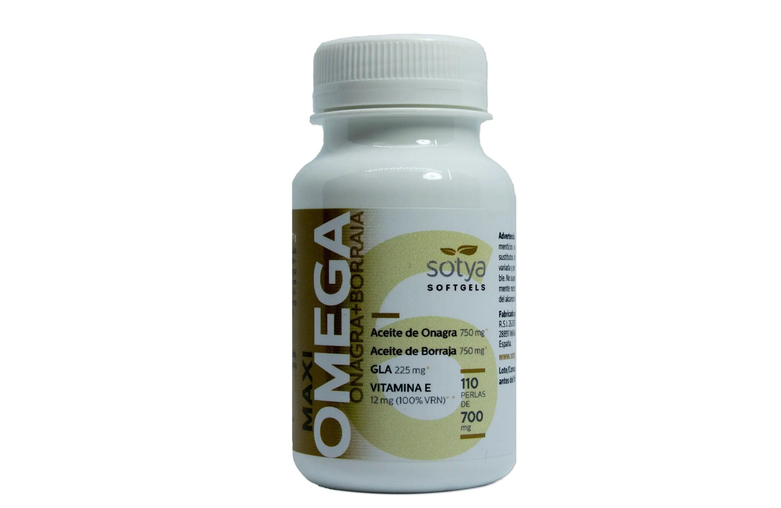 Jag Couture London - New York Sotya Maxi Omega 6 700 Mg 110 Perlas