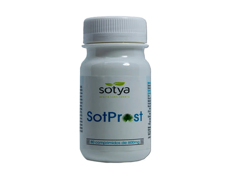 Sotya Sot-Prost 600mg supplement bottle with 80 capsules, produced by Jag Couture London New York, displayed on a plain background.