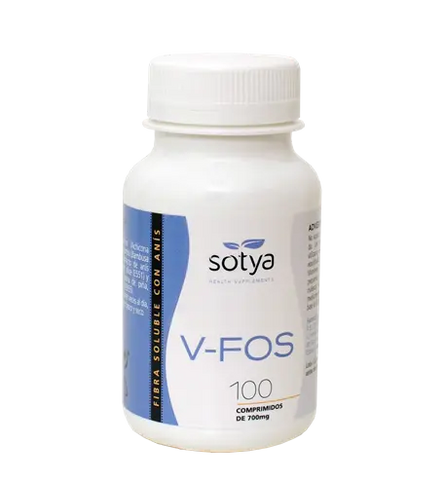 Sotya V-Fos 700mg vitamin supplement in a bottle of 100 tablets, labeled with brand Jag Couture London - New York.