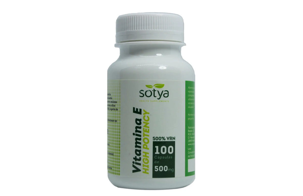 Jag Couture London - New York Sotya Vitamina e High Potency 500mg 100 Cap
