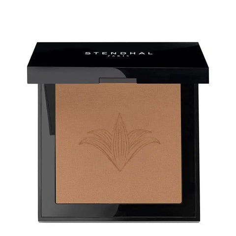 Stendhal Perfecting Compact Powder in shade 140 Miel, 9g, showcased in a sleek compact case by Jag Couture London New York