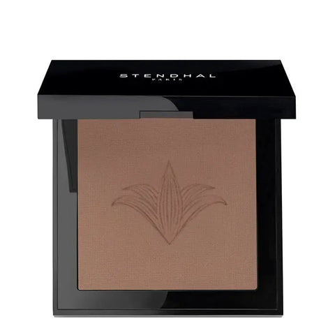 Stendhal Perfecting Compact Powder 150 Santal in 9g compact, featuring a sleek, elegant design with the product and brand labels visible.