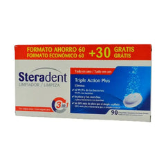 Jag Couture London - New York Steradent Triple-Acting Plus 60comp 30comp