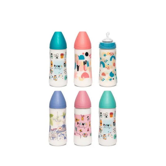 Suavinex Baby Bottle Silicone Teat T-2l 360ml Jag Couture London - New York
