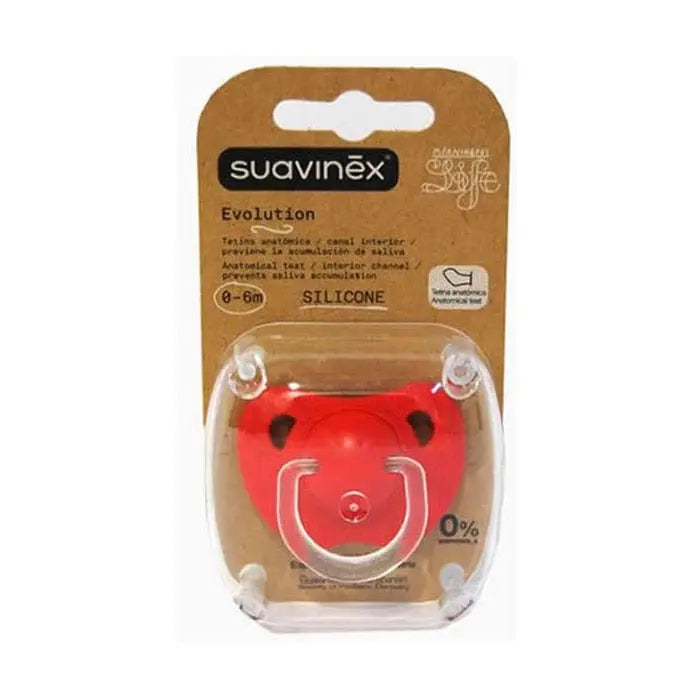Jag Couture London - New York Suavinex  Evolution Anatomical Silicone Teat Soother +6m