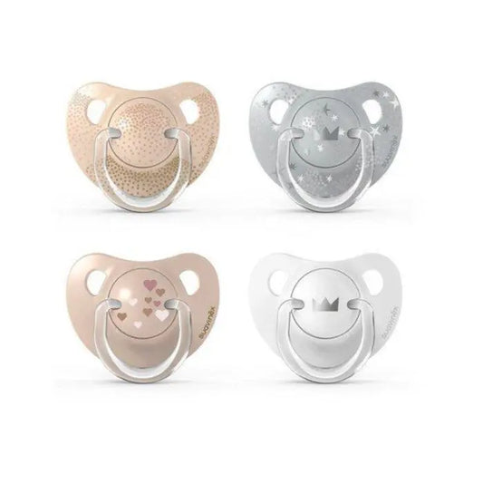Suavinex Silicone Soother Anatomical 0-6M 2u Jag Couture London - New York