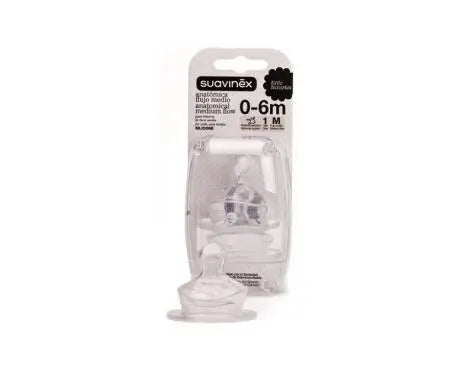 Suavinex Teat Silicone Anatomical T1m 2 U Jag Couture London - New York