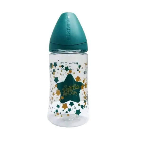 Jag Couture London - New York Suavinex Wide Nech Bottle 3p Silicone Teat +0m 270ml