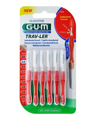 Jag Couture London - New York Sunstar Gum Trav-Ler Interdental Brush Iso1 1314 0,8mm 6 Units