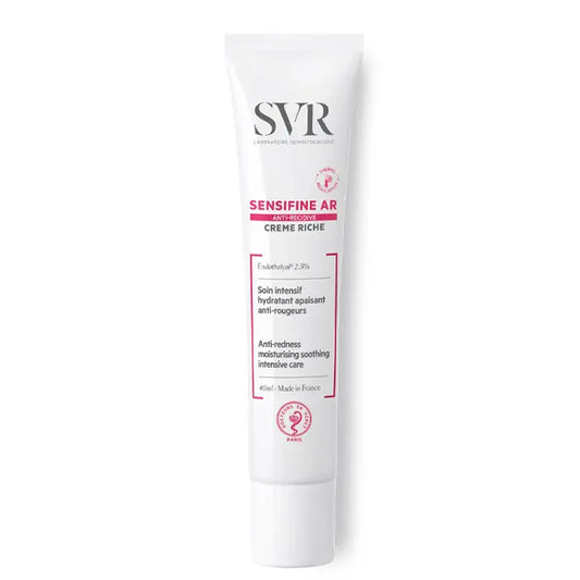 Svr Sensifine Ar Rich Cream Anti-Redness Moisturising Soothing Intensive Care 40ml Jag Couture London - New York