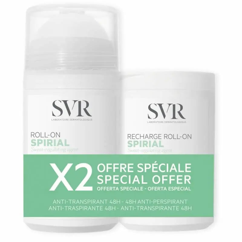 Jag Couture London - New York Svr Spirial 48H Anti-Perspirant Roll-On 50ml + Roll-On Refill 50ml