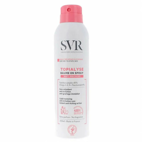 Svr Topialyse Baume En Spray 200ml by Jag Couture London New York, a soothing skin spray with a pump dispenser.