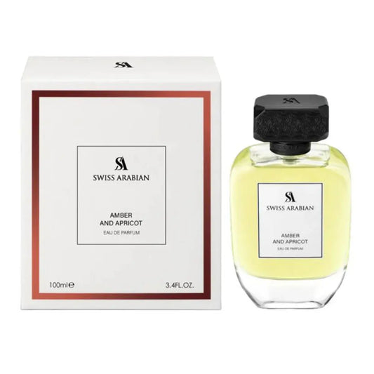 Swiss Arabian Amber and Apricot Eau De Parfum 100ml Spray Jag Couture London - New York