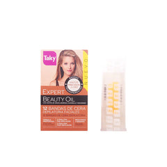 Taky Beauty Oil Depilatory Facial Wax Bands 12uds Jag Couture London - New York