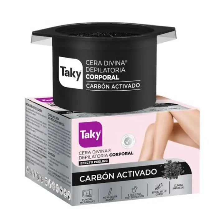 Taky Cire Dépilatoire Divine Corps au Charbon Actif 300gr Jag Couture London - New York
