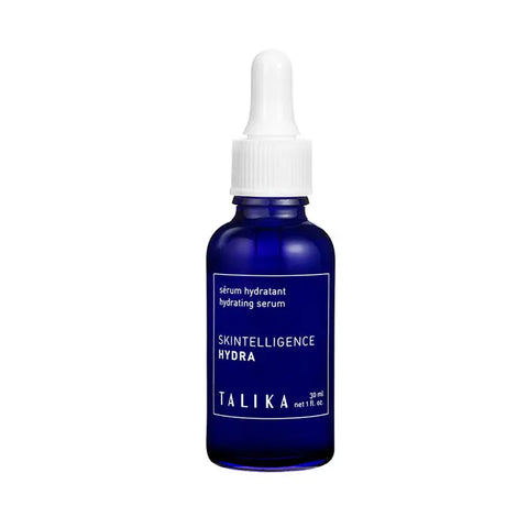 Talika Regenerating Skintelligence Hydra Serum in a 30ml bottle, featuring sleek packaging and dropper applicator.