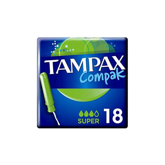 Tampax Compak Super 18 Units Jag Couture London - New York