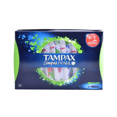 Tampax Pearl Compak Super 36 Units Jag Couture London - New York