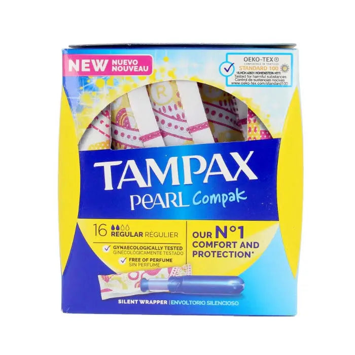 Tampax Pearl Regular Buffer 18 Units Jag Couture London - New York