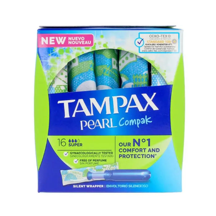 Tampax Pearl Super 18 Units Jag Couture London - New York