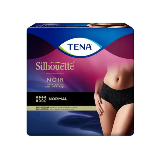 Tena Silhouette Normal Black L 9U Jag Couture London - New York