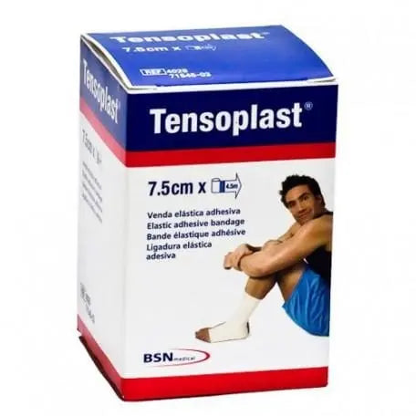 Jag Couture London New York Tensoplast Bandage 7, flexible medical bandage for support and compression, shown in image.