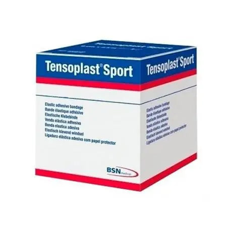 Jag Couture London New York Tensoplast Sport elastic adhesive bandage, 8cm wide for sports injuries and support.
