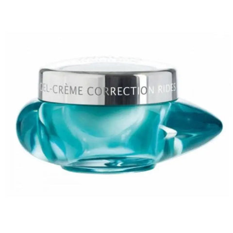 Thalgo Hyalu-Procollagene wrinkle correcting gel-cream in 50ml jar, hydrating skincare product by Jag Couture London New York