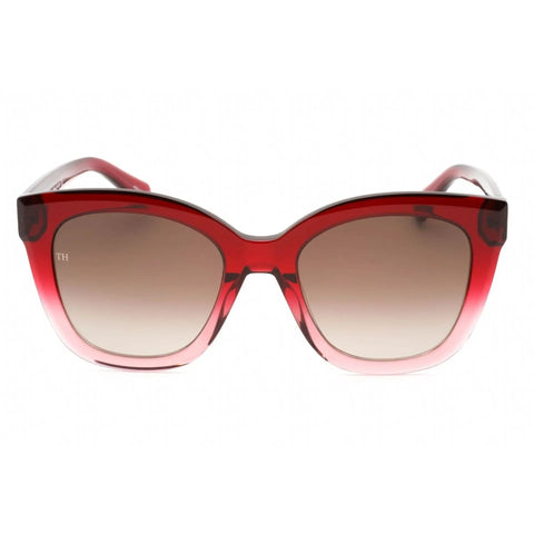 Tommy Hilfiger TH1884S_0C9A-HA sunglasses with black frames and dark lenses, stylish and modern design, on a plain background.
