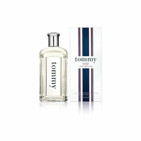 Tommy Hilfiger Tommy Eau De Toilette spray 30ml bottle with label, sleek design, and silver cap.