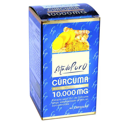 Tongil Estado Puro Curcuma 10,000 Mg supplement in 40 capsules by Jag Couture London New York.