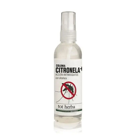Jag Couture London New York Tot Herba Citronella Anti-mosquito Cologne 100ml bottle with citrus scent and herbal ingredients.