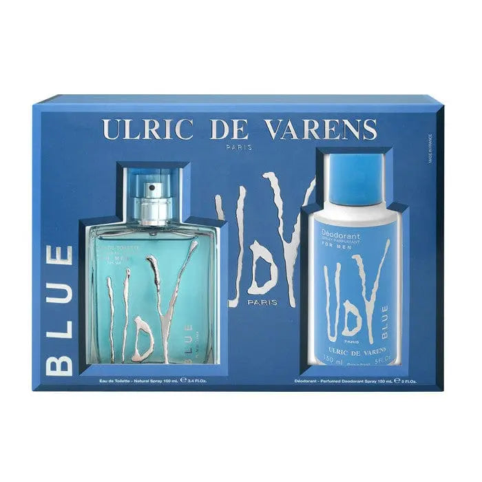 Jag Couture London - New York Ulric De Varens Blue Eau De Toilette Spray 100ml Set 2 Pieces
