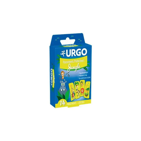 Urgo niños Jungle special wound dressings, 2.5cm x 5.7cm, pack of 14, by Jag Couture London - New York.