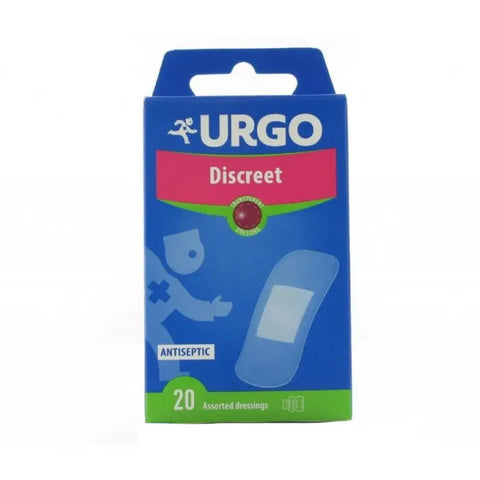 Urgo Discret Benzalkonium Chloride 20U antiseptic ointment tube with branding from Jag Couture London New York.