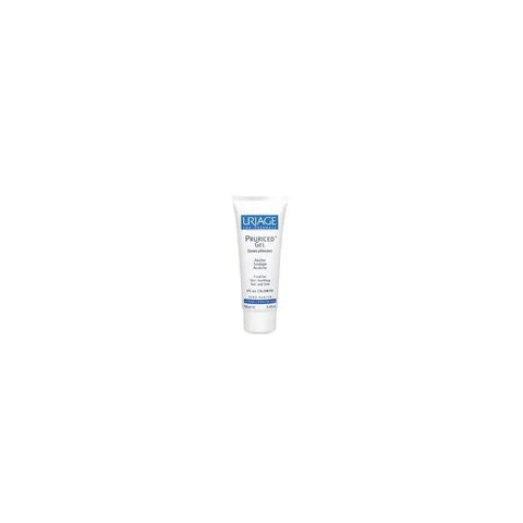 Uriage Puriced Gel 100ml, a skincare product by Jag Couture London New York, shown in a clear tube with a white cap.