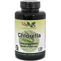 V.byotic Chlorella Origen Taiwan 120 capsules, dietary supplement with green algae, by Jag Couture London New York