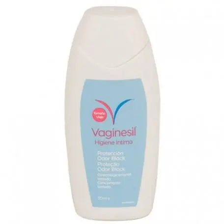 Vagisil Vaginesil hygiene product in 50ml travel size, designed for intimate protection, by Jag Couture London New York.