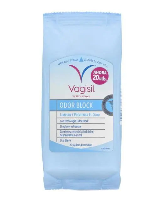 Jag Couture London - New York Vagisil Vaginesil Wipes Odor Block 10 Units