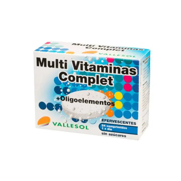 Jag Couture London - New York Vallesol Multivitamins Complet +Trace Elements Effervescent 24 Tablets