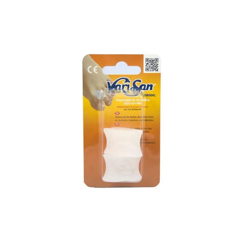 Hydrogel toe separators in medium size from Varisan by Jag Couture London New York, designed for toe alignment and comfort.