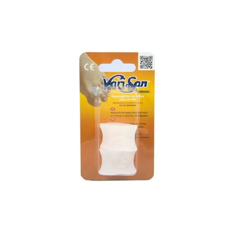 Hydrogel toe separators in medium size from Varisan by Jag Couture London and New York, designed for toe alignment and comfort.