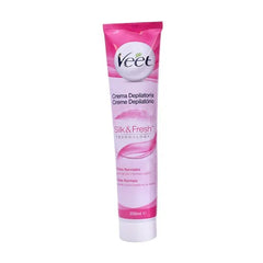 Veet Silky &amp; Fresh Depilatory Cream Normal Skin 200ml Jag Couture London - New York