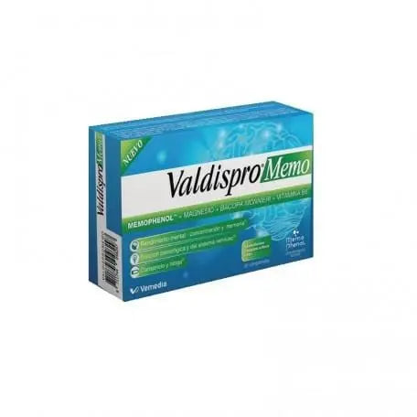 Vemedia Valdispro Memo 30 capsules bottle from Jag Couture London New York, dietary supplement for health support