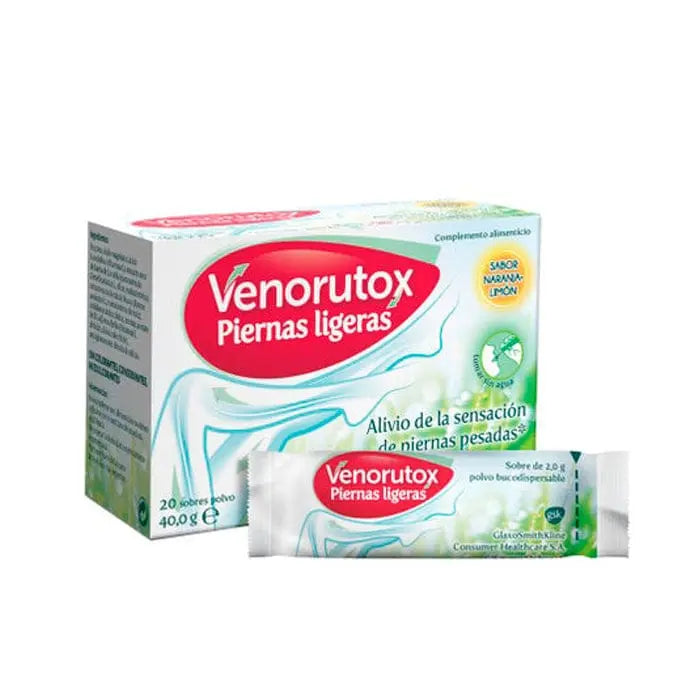 Jag Couture London - New York Venorutox Light Legs Orange-Lemon Flavour 20 Sachets